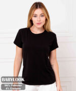 Babylook Poliéster Feminina - Imagem 3