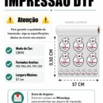 IMPRESSÃO só de DTF (Varejo)