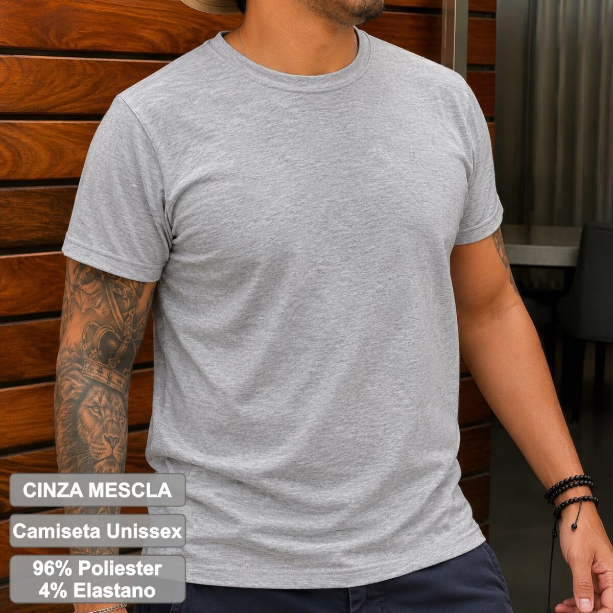 Camiseta Unissex Adulto Poliéster - Imagem 9