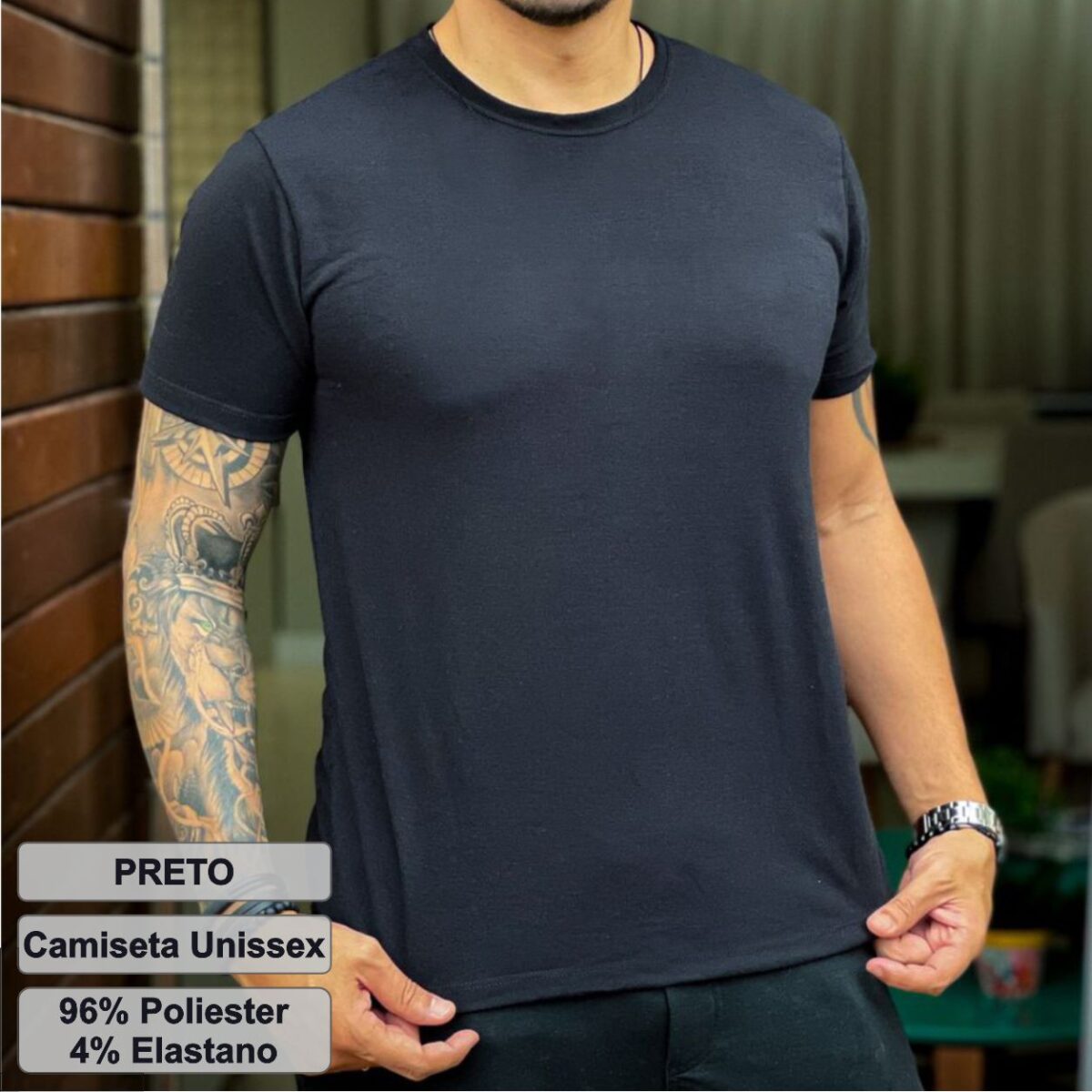 Camiseta Unissex Adulto Poliéster - Imagem 12