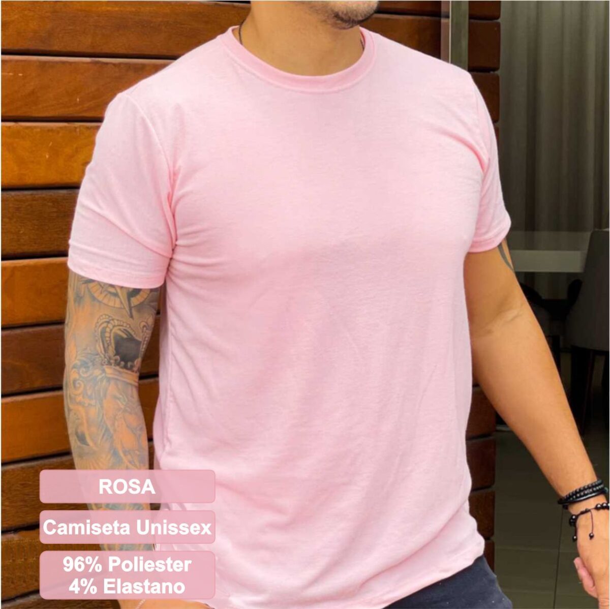 Camiseta Unissex Adulto Poliéster - Imagem 14