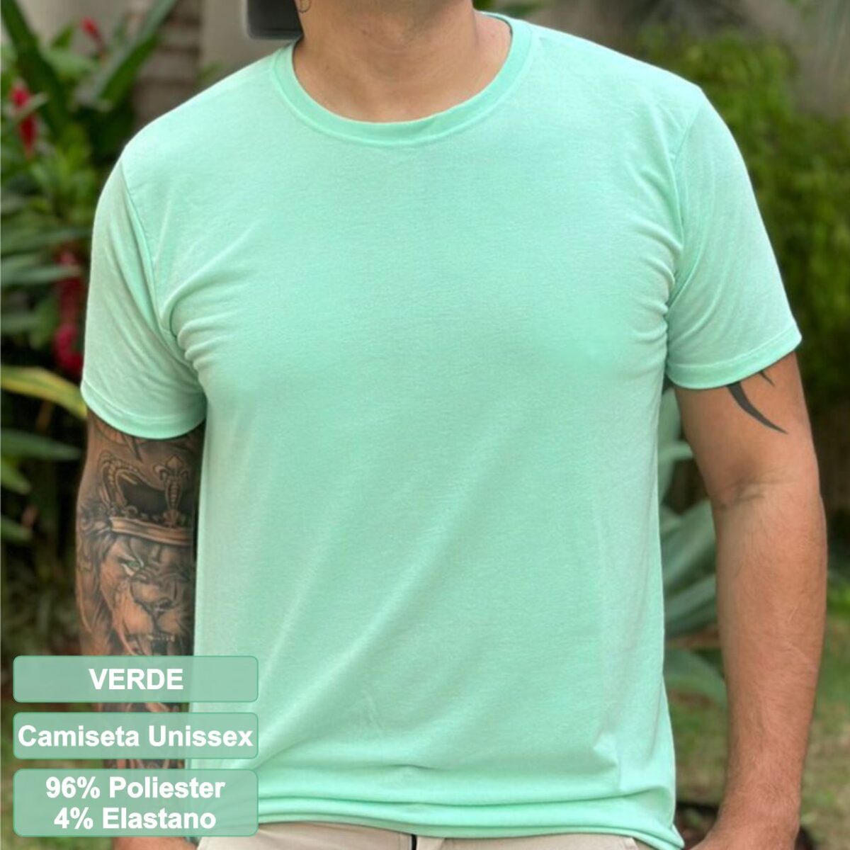 Camiseta Unissex Adulto Poliéster - Imagem 13