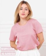Babylook Algodão Feminina - Imagem 13
