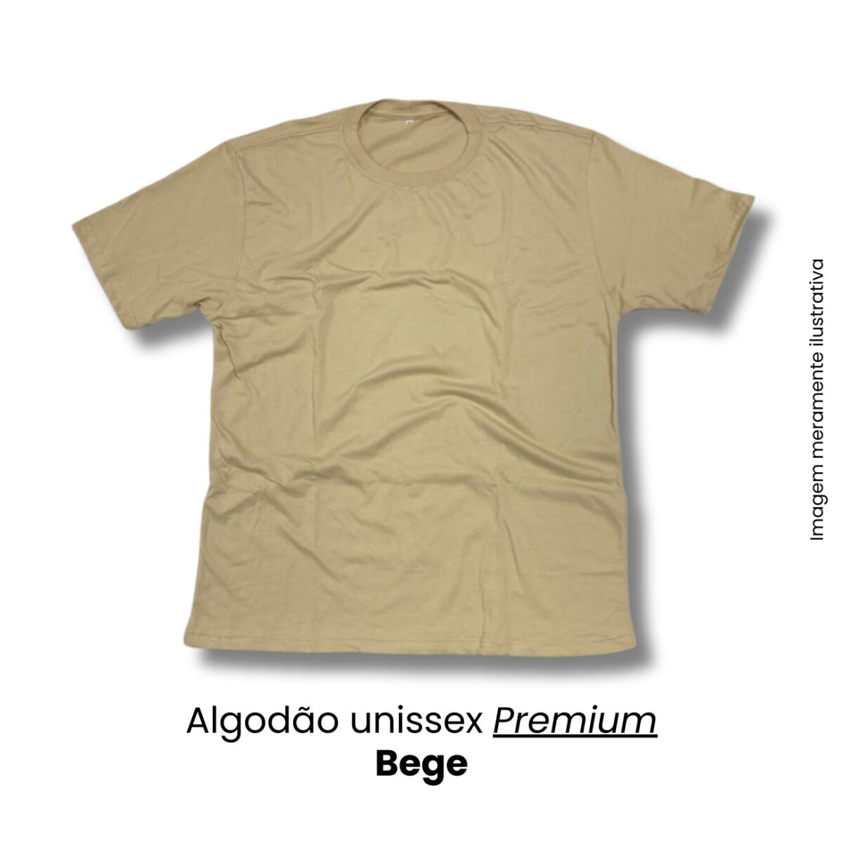 Camiseta Premium Algodão Unissex - Novidade - Imagem 9