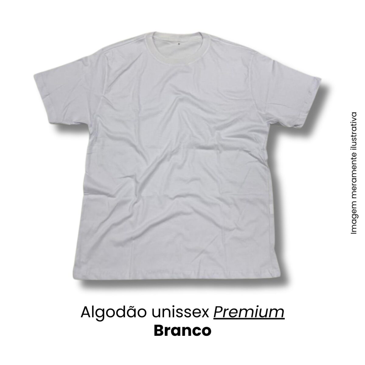 Camiseta Premium Algodão Unissex - Novidade - Imagem 7