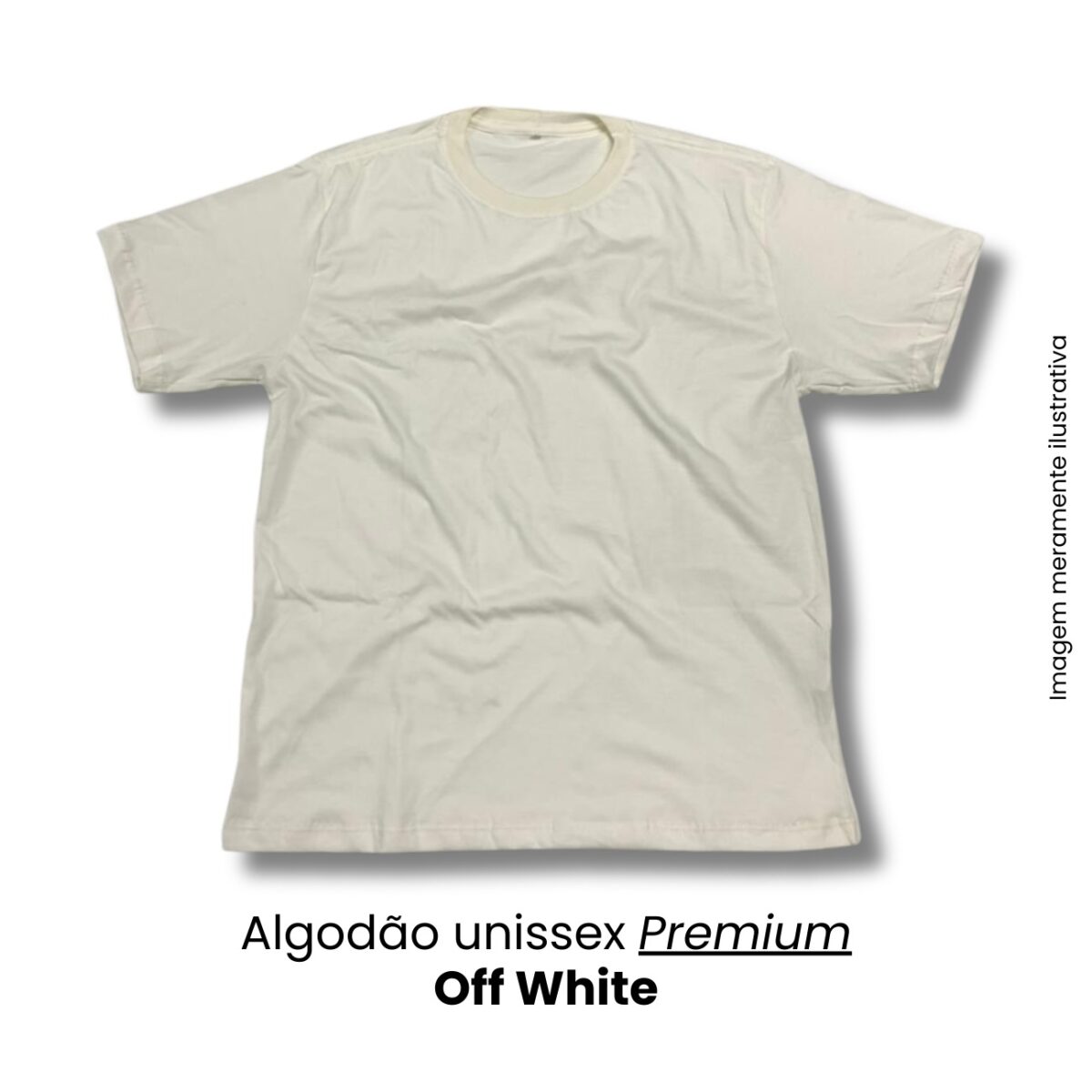 Camiseta Premium Algodão Unissex - Novidade - Imagem 8